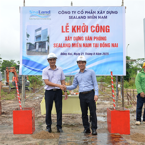 Ngày 21/08/2025 tại Phước An, Đồng Nai Đã Diễn Ra Buổi Lễ Khởi Công Văn phòng Đại diện Sealand – mở ra cánh cửa kết nối mới